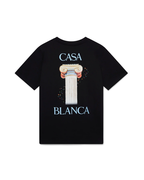 Casablanca Paris - T-Shirt La Colonne - Noir