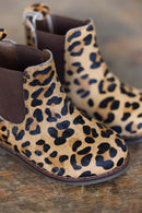 Bottes - Judy Léopard Marron