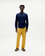 Camicia navy Hemp Ant sostenibile -2
