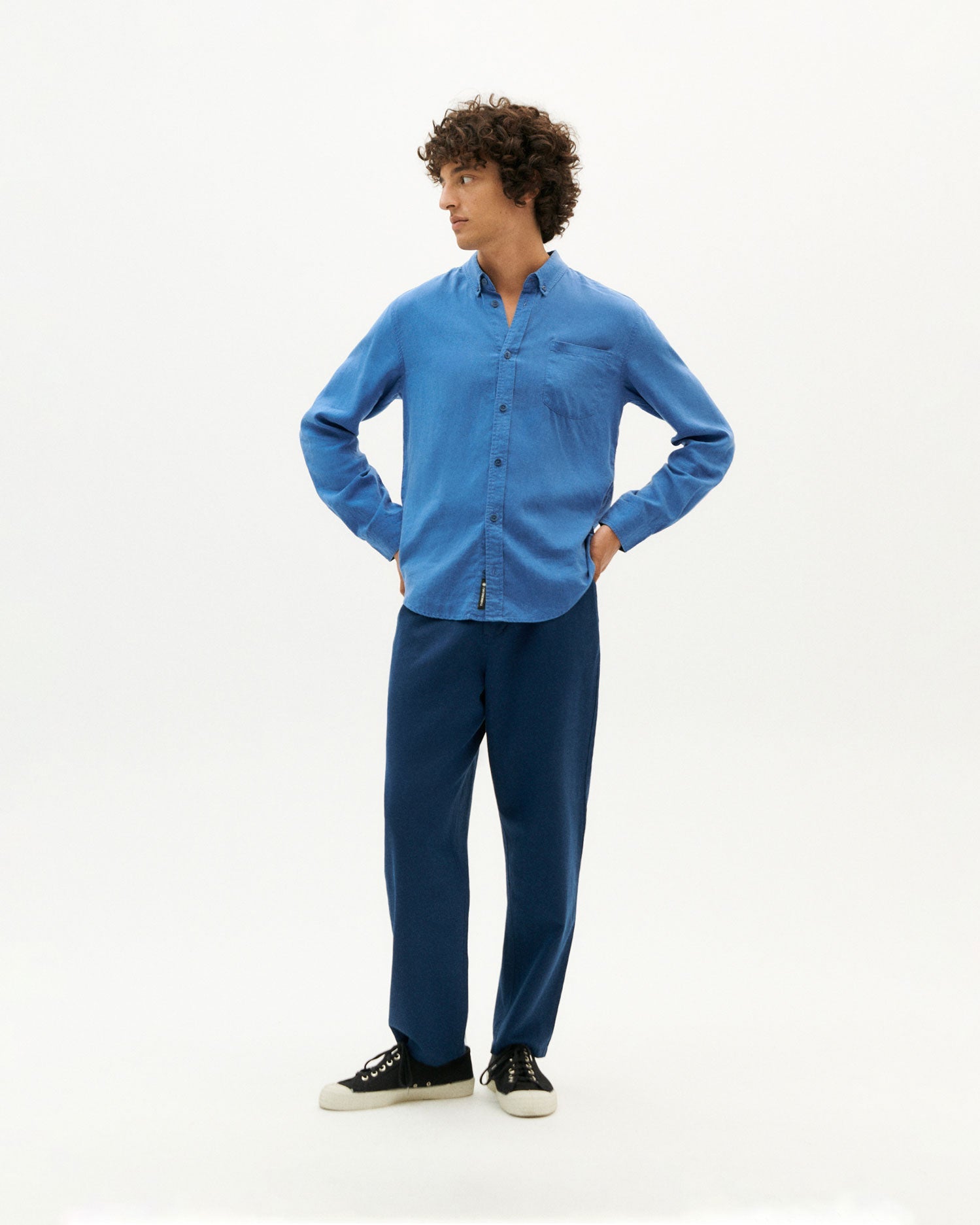 Blue shirt Hemp Ant-2