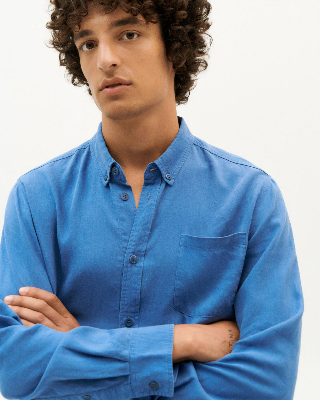 Blue shirt Hemp Ant-3