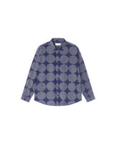 Camisa azul japan Haru sostenible-silueta-1