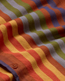 Camisa multicolor rayas Haru sostenible - silueta 1