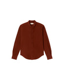 Camisa marrón micropana Ant sostenible - silueta 1