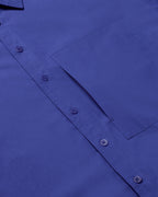 Camisa azul Kurt sostenible - silueta 1