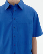 Camisa azul Kurt sostenible-2