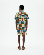 Camisa multicolor field Tom sostenible-4