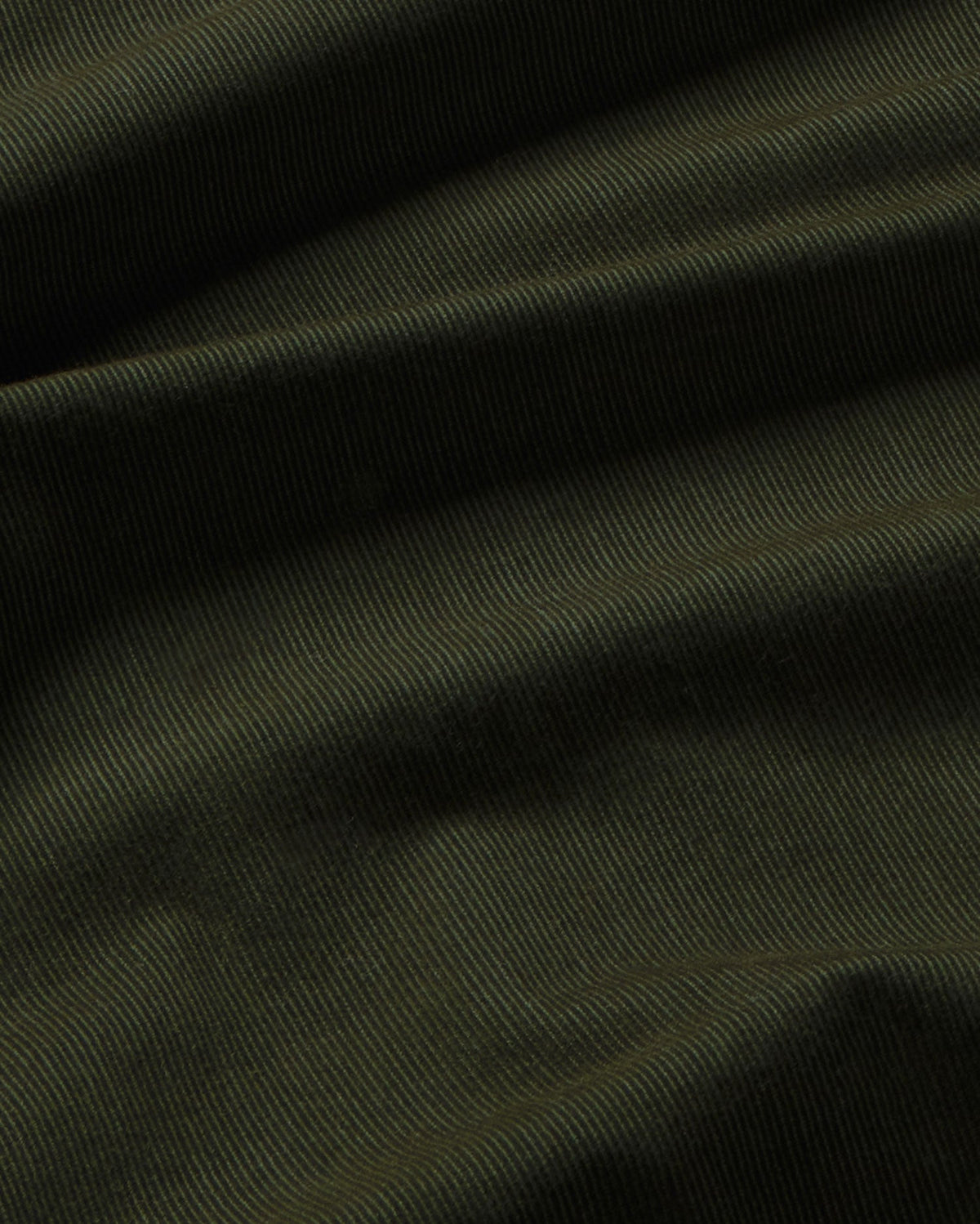 Chemise En Micro-Velours Côtelé Anto - Vert