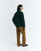 Chemise En Micro-Velours Côtelé Anto - Vert
