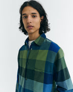 Camisa verde de cuadros Theo sostenible - 3