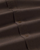 Camisa marrón microchecks Ant sostenible silueta - 2