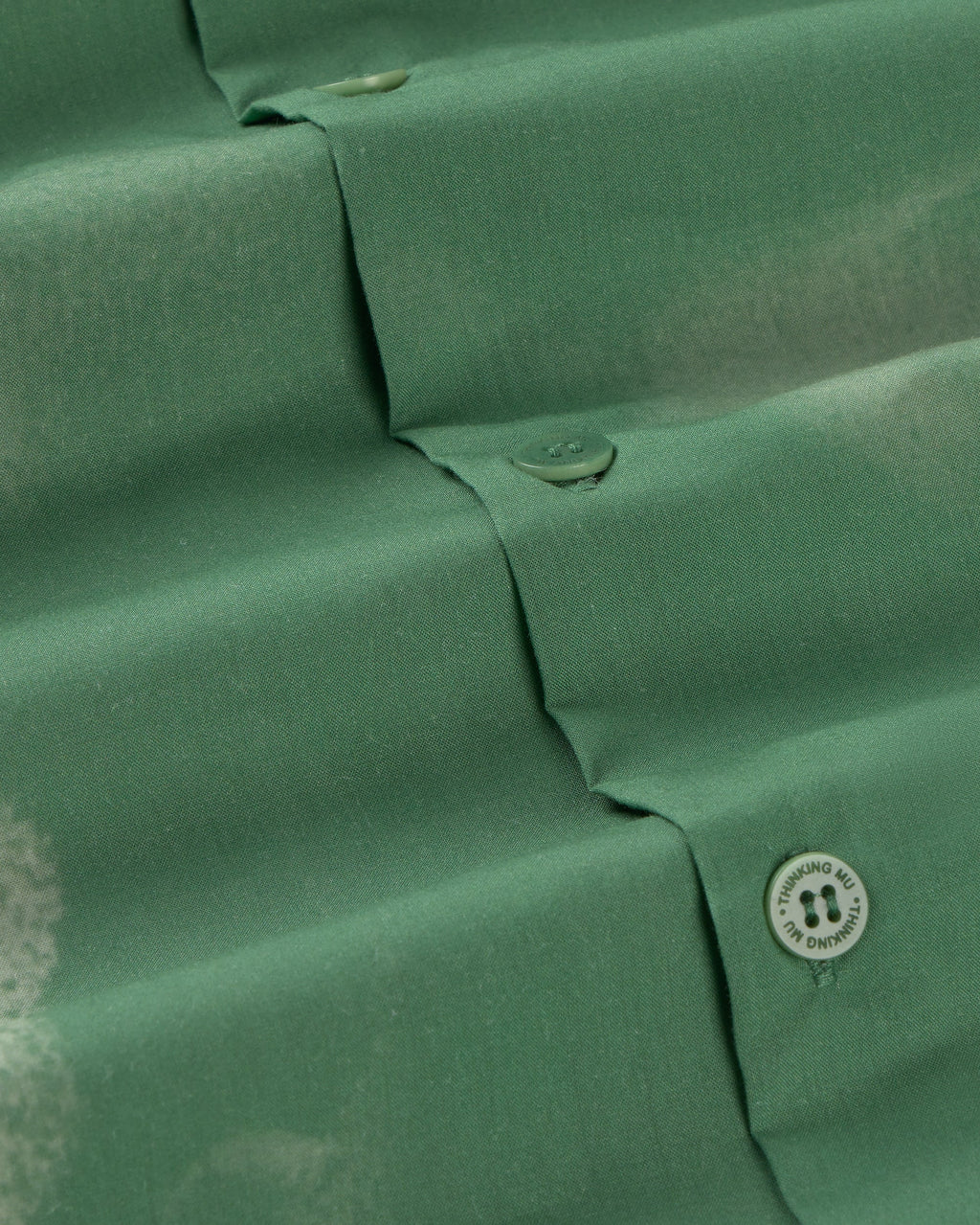 Camisa verde tipia Tom sostenible silueta - 2