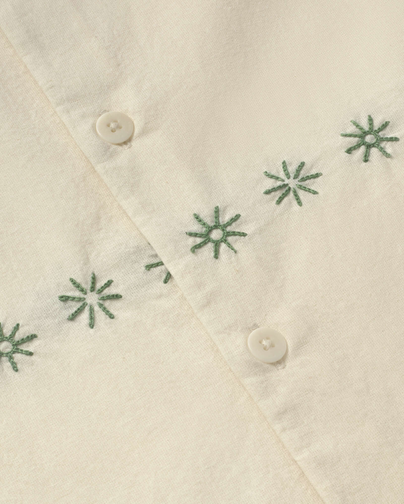 Camisa bordada a mano Tom sostenible silueta - 2