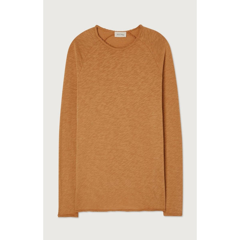T-Shirt Col Rond - Caramel Vintage - Homme
