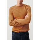T-Shirt Col Rond - Caramel Vintage - Homme