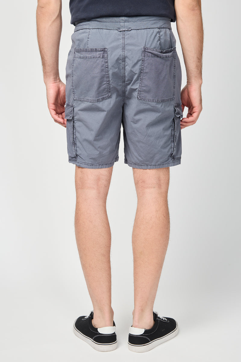 Shorts cargo de popelín elástico - North Pigment - Hombre