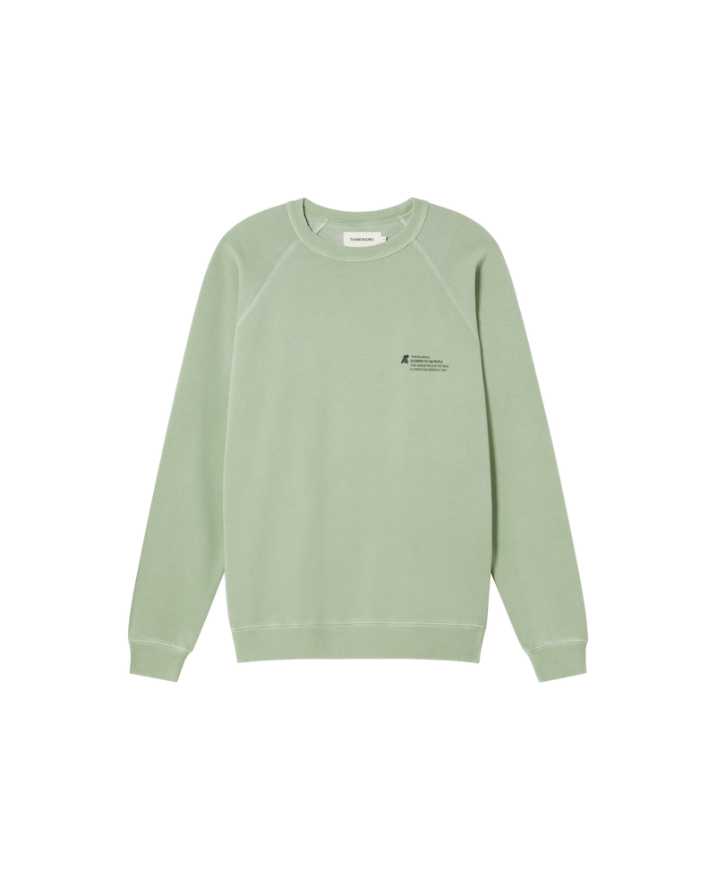 Sudadera Acacia FTP unisex sostenible  - silueta