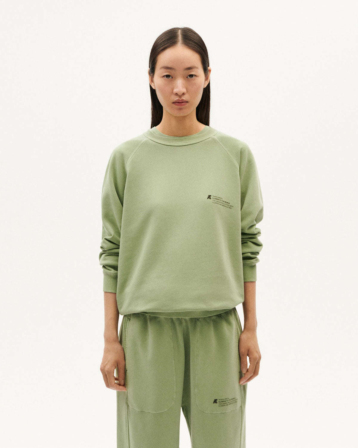 Naturligt Färgad Unisex-sweatshirt - Acacia