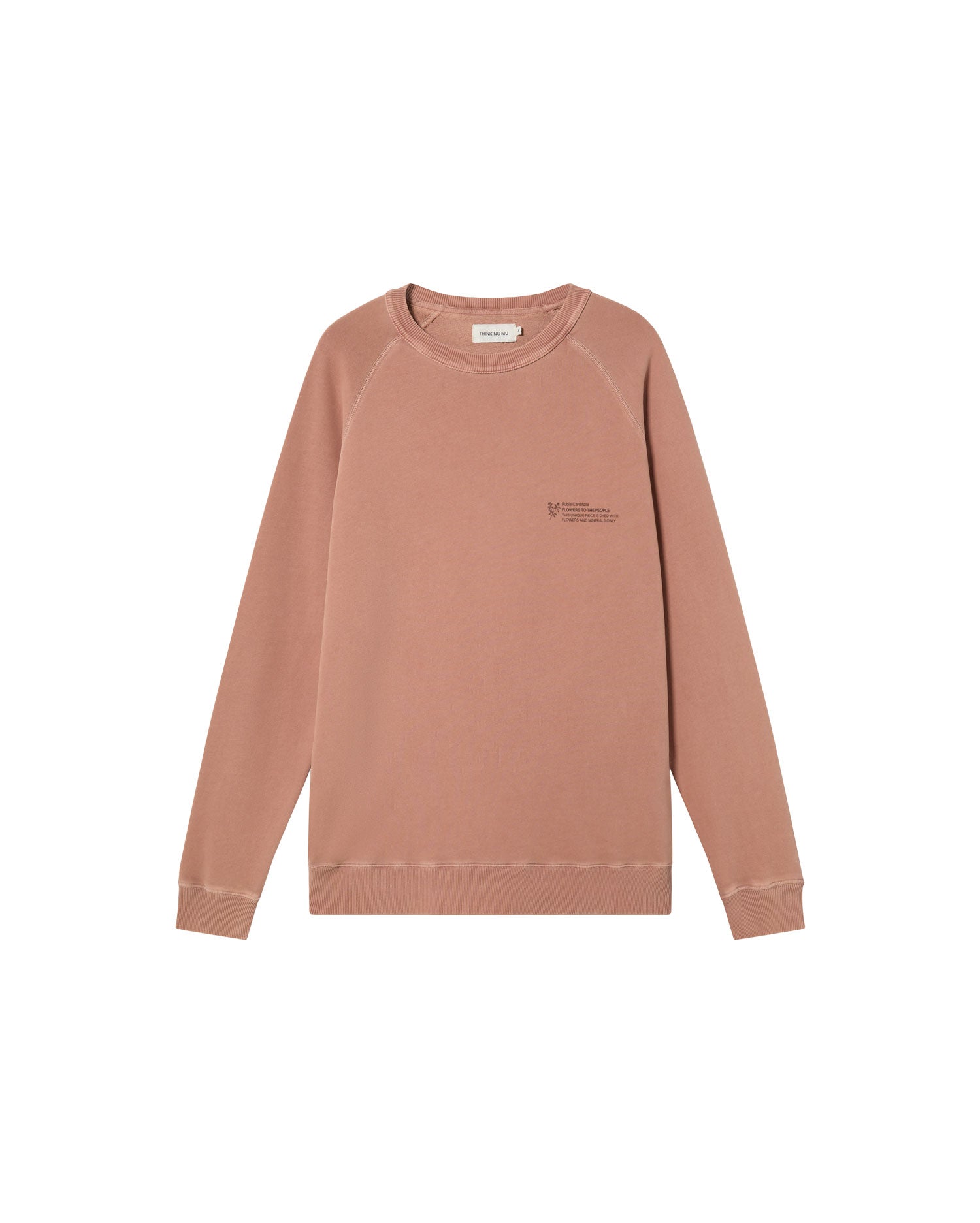 Sudadera Rubia Cardifolia sostenible unisex - silueta