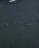 Sudadera grafito Thinking Enki sostenible - silueta 2