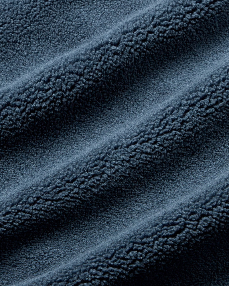 Sudadera azul Mitchel sostenible - silueta 1