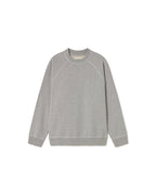 Sudadera gris retro sol Pepe sostenible - silueta 1