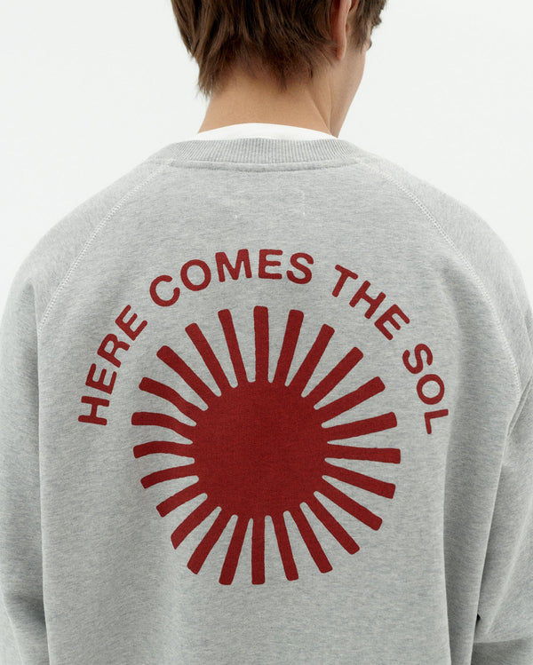 Sudadera gris suelo retro Pepe sostenible-1
