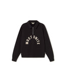 Sudadera negra must unite Gallagher sostenible - silueta 1