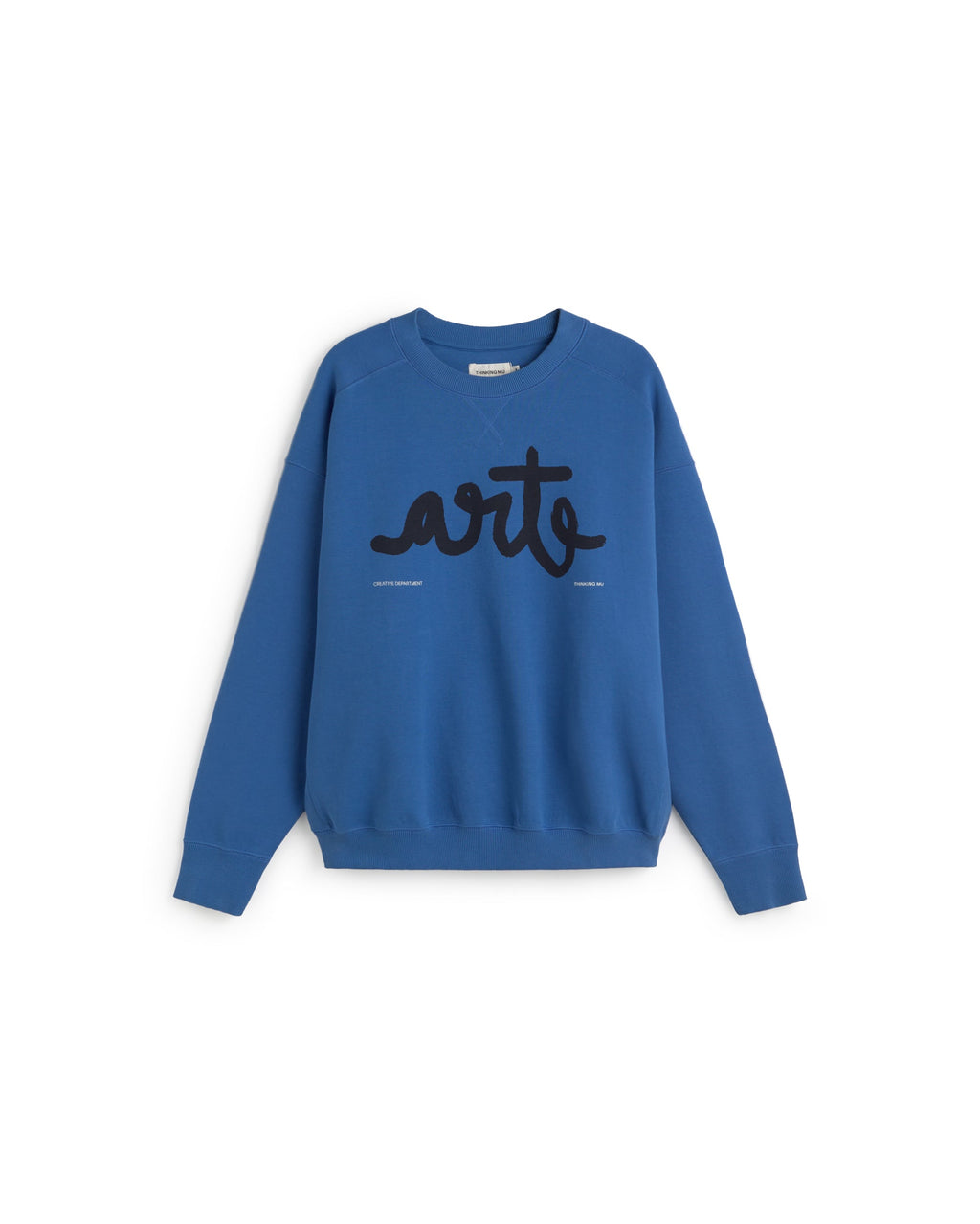 Sudadera oversize arte Jadewon sostenible silueta - 1