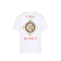 T‑Shirt Plafond Orné de Musique - Blanc