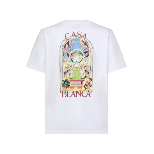 Camiseta Tennis Paisaje - Blanco