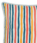 Housse De Coussin Multi Stripe - Bronze