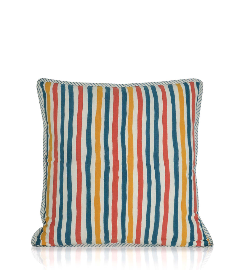 Housse De Coussin Multi Stripe - Bronze