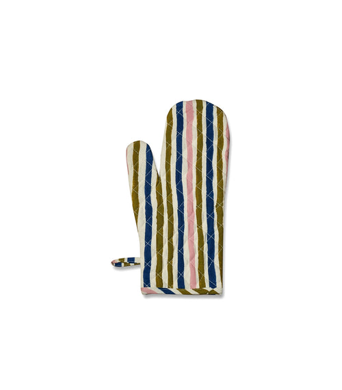 Gant De Cuisine Mstripe - Olive