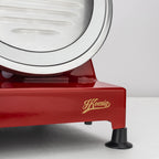 25cm Meat Slicer - Red/Stainless Steel