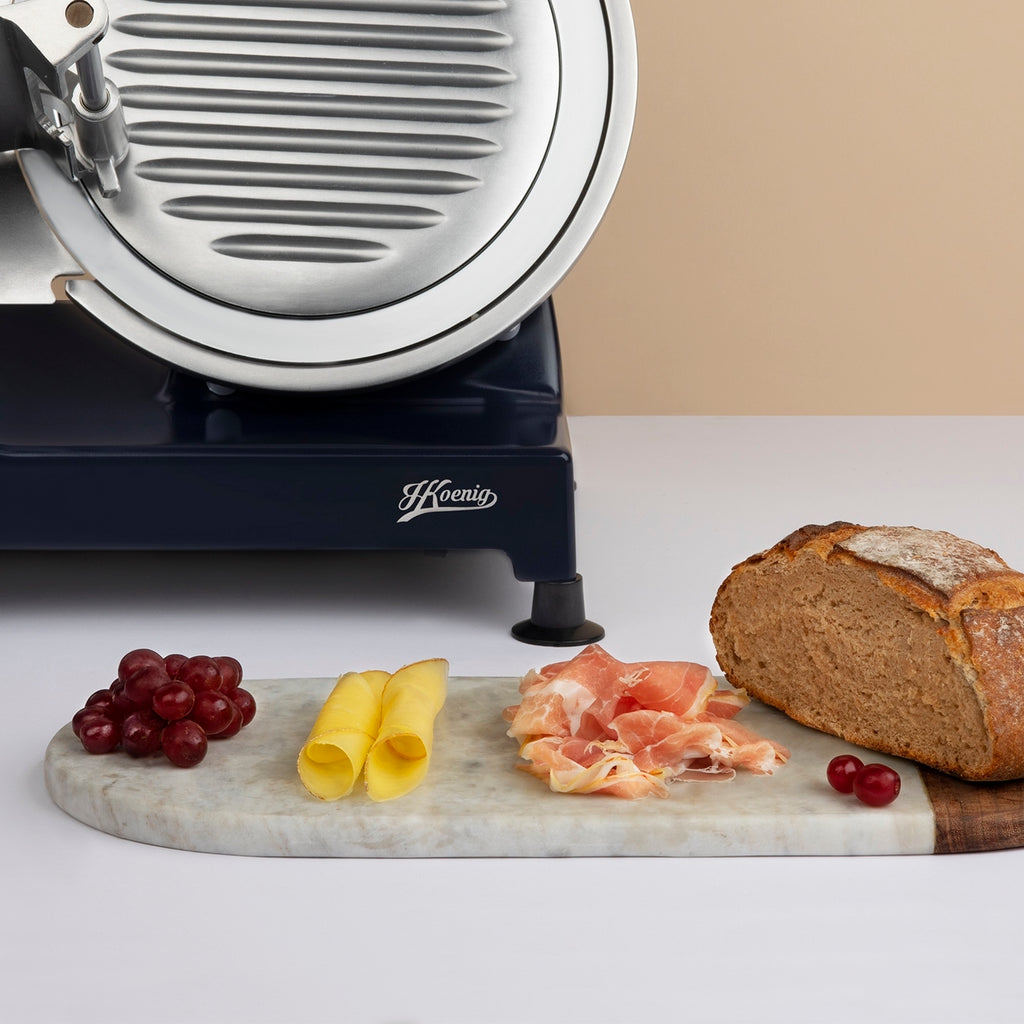 Meat Slicer 25cm - Blue/Stainless Steel
