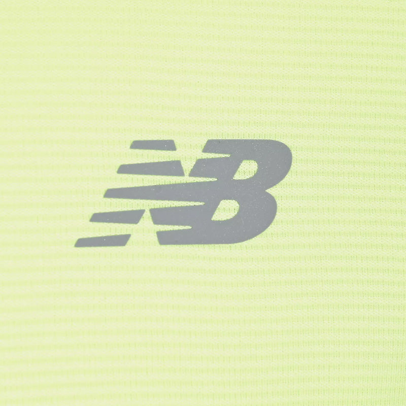 Camiseta New Balance Hombre - Verde Neón