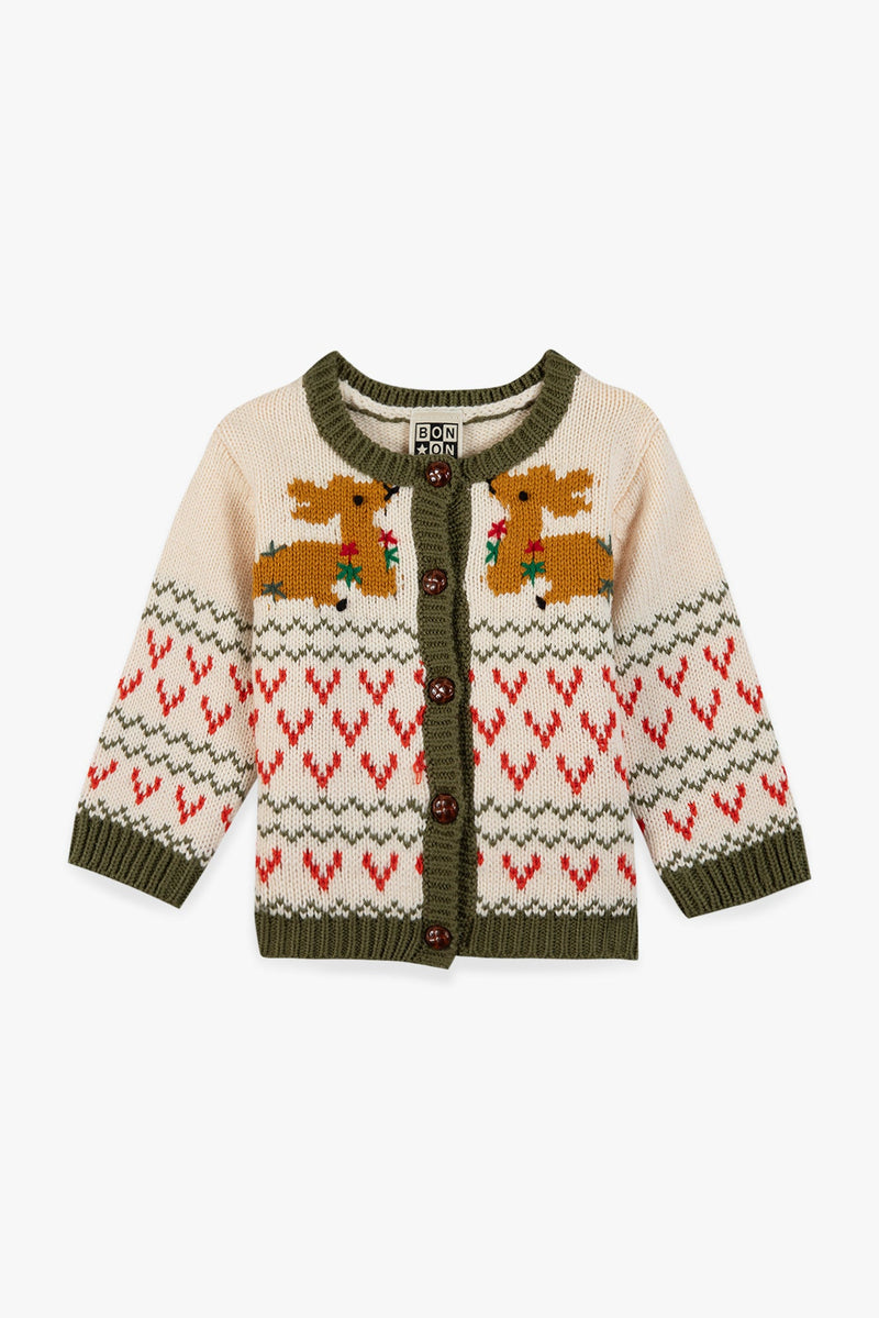 Cardigan - Lilet Biche Beige