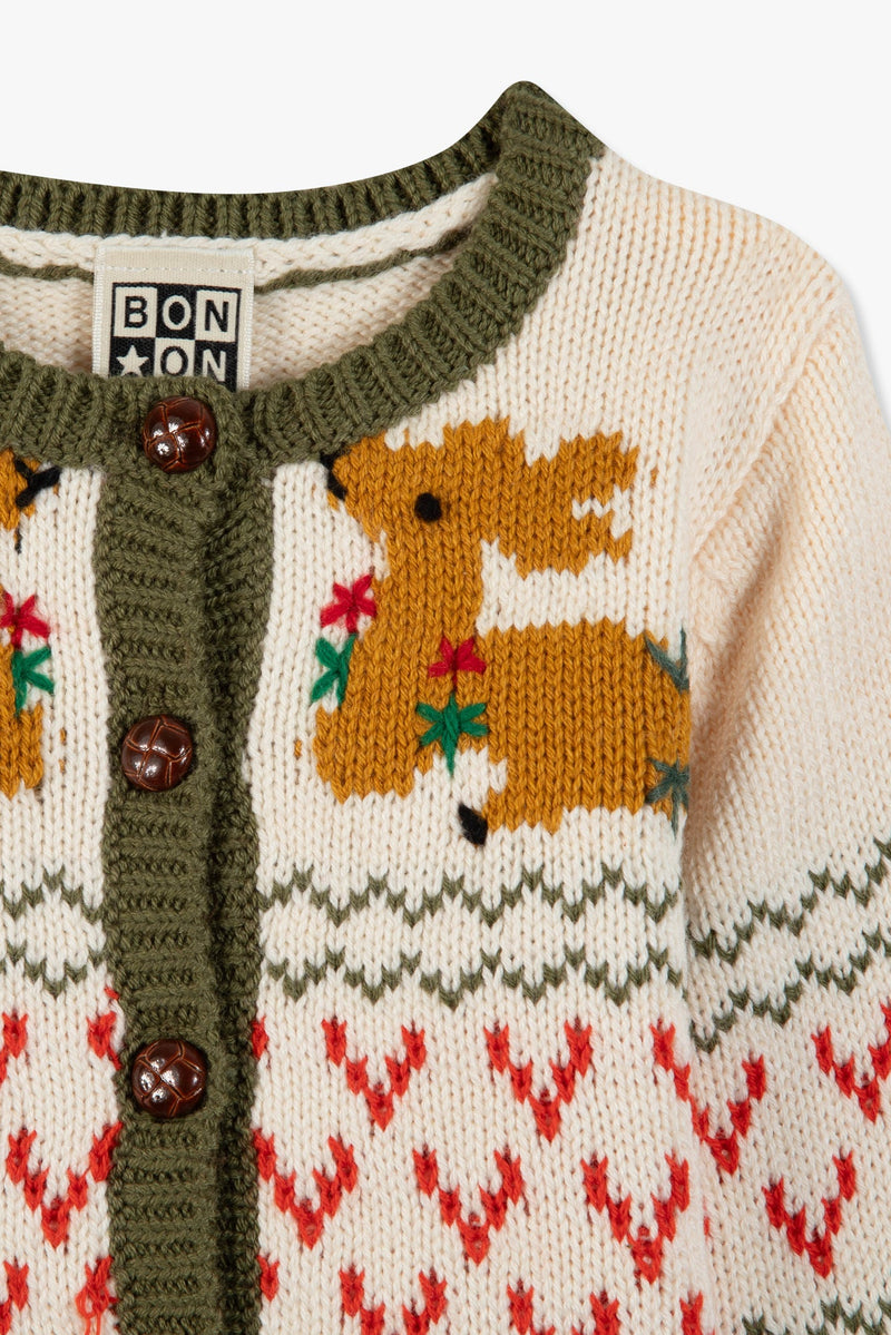 Cardigan - Lilet Biche Beige