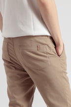 Pantalon Chino Ajusté - Beige - Homme