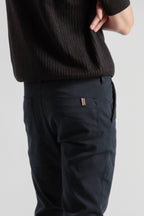 Pantalon Chino Ajusté - Bleu Marine - Homme