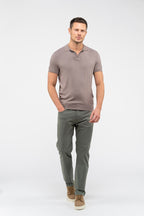 Pantalon Droit Ajusté Nobilis Satin - Noir - Homme