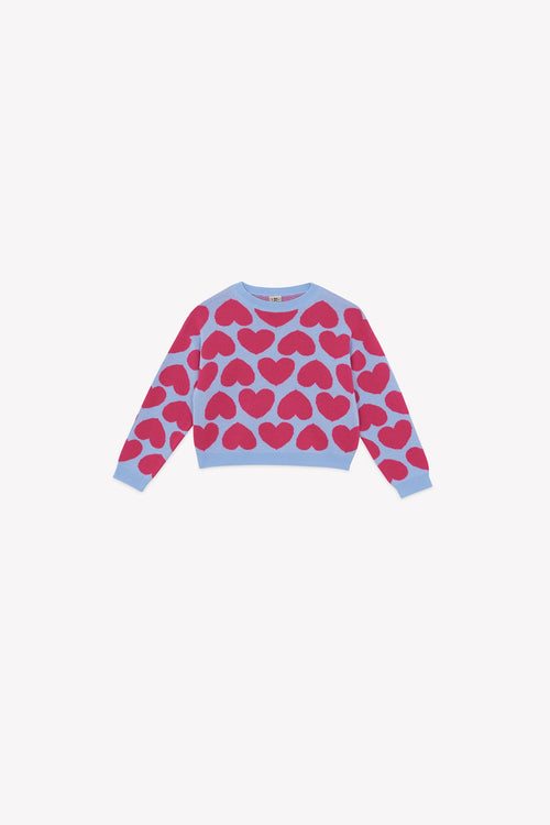 Pull - Lovely Bleu Coeur