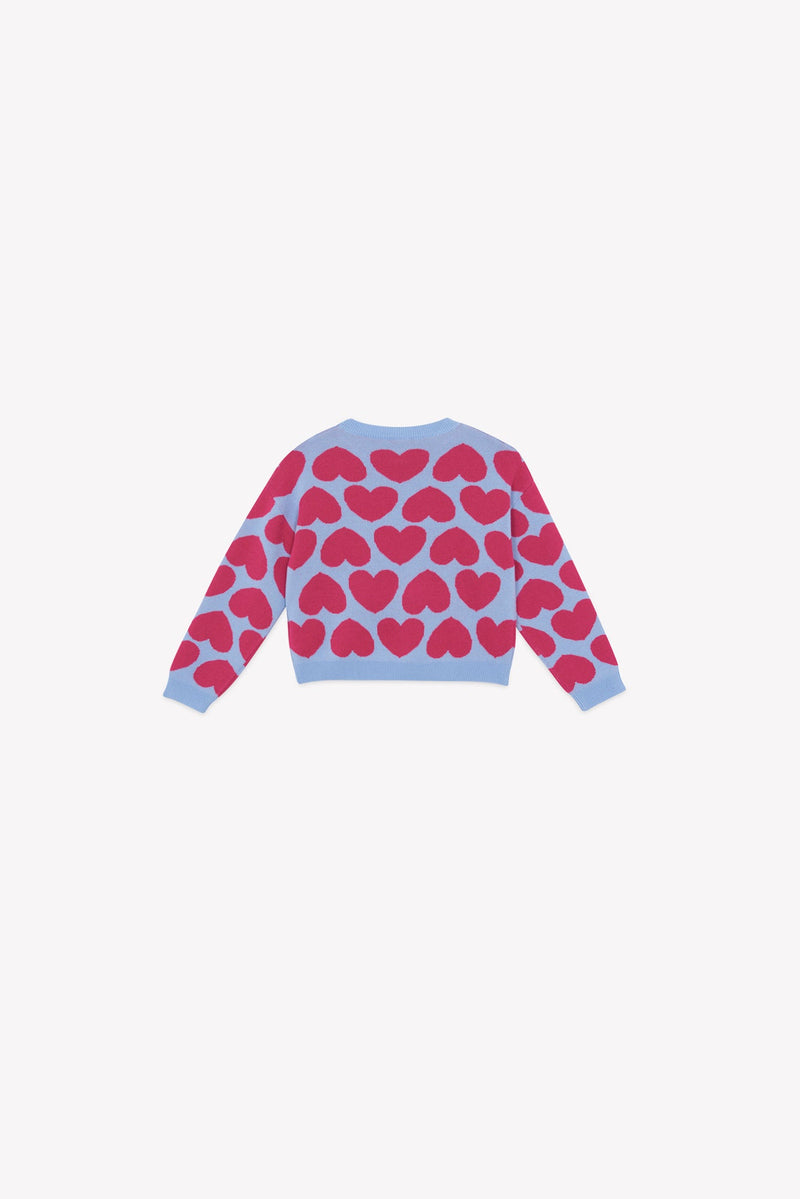 Pull - Lovely Bleu Coeur