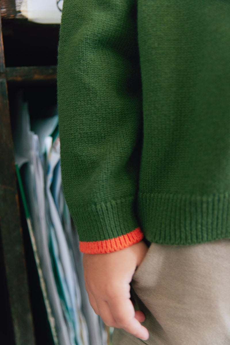 Cardigan - Tomy Vert