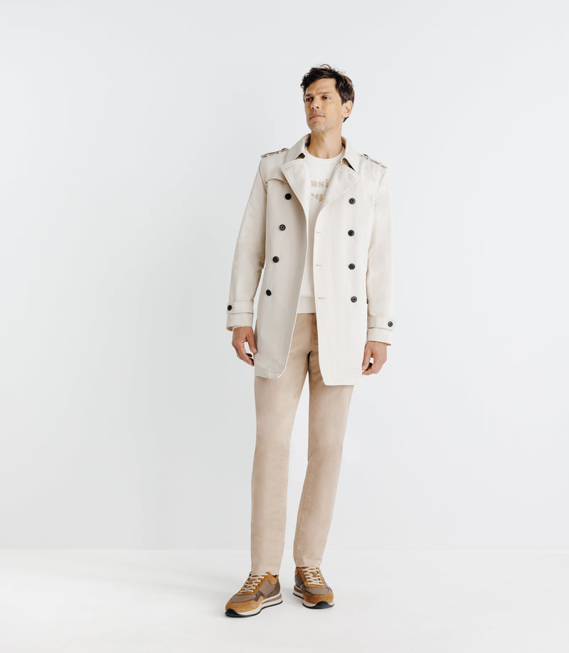 Manteau trench beige - IZAC