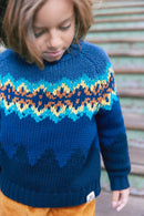 Pull - Joris Jacquard Navy