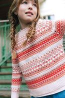 Pull - Joris Jacquard Peach