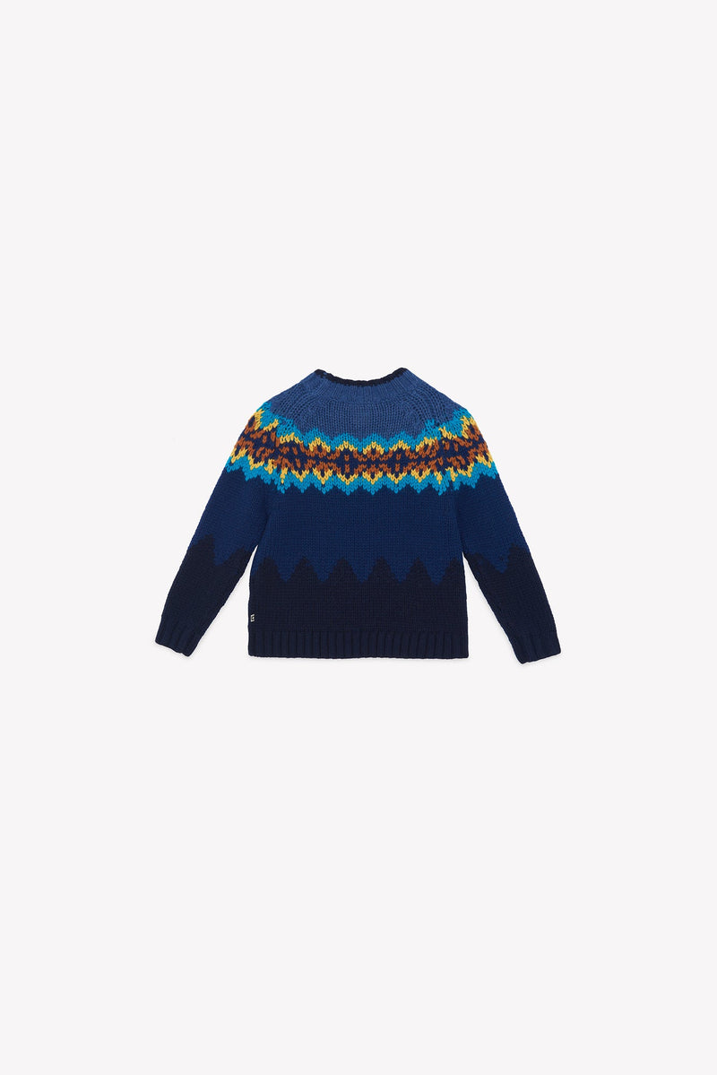 Pull - Joris Jacquard Navy
