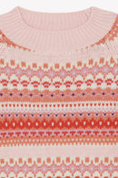 Pull - Joris Jacquard Peach